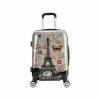 Discount 😀 All Luggage InUSA Prints PC/ABS Plastic Carry-On Luggage, Paris (IUAPC00S-PAR) 😀 -legal paper Store unnamed file 5764