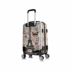 Discount 😀 All Luggage InUSA Prints PC/ABS Plastic Carry-On Luggage, Paris (IUAPC00S-PAR) 😀 -legal paper Store unnamed file 5768
