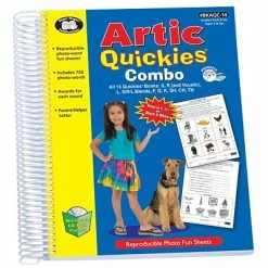 Brand new 🌟 Special Education Super Duper Publications Artic Quickies, Reproducible Photo Fun Sheets, Printable CD, Hardback (BKAQC14) 🛒