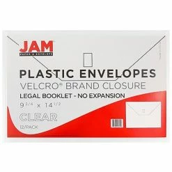 Best reviews of 🎉 File Pockets & Jackets Jam Paper Plastic File Pocket, Legal Size, Clear, 12/Pack (219V0CL) 🤩 -legal paper Store unnamed file 582