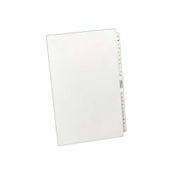 Best Pirce ✔️ Binder Accessories Avery Premium Collated Legal Dividers, Tabs A-Z & Table Of Contents, 8.5" X 14", White (11375) ⌛