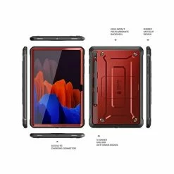 Discount 🌟 Tablet & IPad Cases, Covers & Keyboards SUPCASE Unicorn Beetle Pro Rugged Case For Galaxy Tab S8 Ultra, Metallic Red (Red SUP-2022TabS8Ultra-14.6-UBPro-SP-Ruddy) ✨ -legal paper Store unnamed file 5840