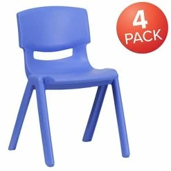 Best Pirce 🌟 Stacking & Folding Chairs Flash Furniture Plastic Student Stacking Chair, Blue, 4-Pieces (4YUYCX4004BLUE) ⌛ -legal paper Store unnamed file 5923