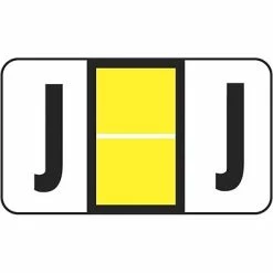 Top 10 😀 Alpha Labels Medical Arts Press® POS® Systems Compatible 3300 Series Alpha Sheet Labels; "J" 😉