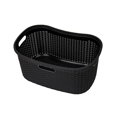 New ✔️ Laundry Room Essentials Mind Reader 10.57-Gallon Rolling Laundry Basket With Handles, Plastic, Black, 2/Set (40LBASK2PK-BLK) 👍 4 New ✔️ Laundry Room Essentials Mind Reader 10.57-Gallon Rolling Laundry Basket With Handles, Plastic, Black, 2/Set (40LBASK2PK-BLK) 👍 - Image 2