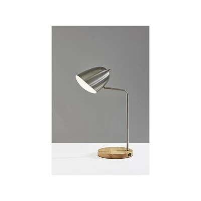 Best reviews of 😍 Desk Lamps Simplee Adesso Jude Interchangeable Desk Lamp, 19.5", Brushed Steel/Natural Rubberwood (SL4918-22) 🔔 4 Best reviews of 😍 Desk Lamps Simplee Adesso Jude Interchangeable Desk Lamp, 19.5", Brushed Steel/Natural Rubberwood (SL4918-22) 🔔 - Image 2