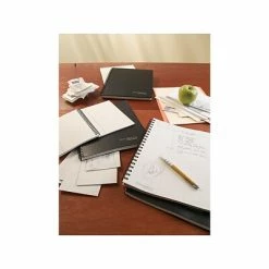 Budget 🛒 Mead® Cambridge Notebooks Cambridge Professional Notebook, 8.5" X 11", Legal Ruled, 80 Sheets, Black (06062) 😀 -legal paper Store unnamed file 601