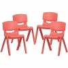 Budget 🛒 Stacking & Folding Chairs Flash Furniture Plastic Student Stacking Chair, Red, 4-Pieces (4YUYCX4004RED) 🔔 -legal paper Store unnamed file 6011