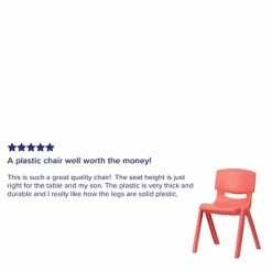 Budget 🛒 Stacking & Folding Chairs Flash Furniture Plastic Student Stacking Chair, Red, 4-Pieces (4YUYCX4004RED) 🔔 -legal paper Store unnamed file 6015