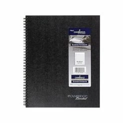 Budget 🛒 Mead® Cambridge Notebooks Cambridge Professional Notebook, 8.5" X 11", Legal Ruled, 80 Sheets, Black (06062) 😀 -legal paper Store unnamed file 602