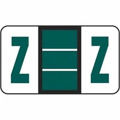 Coupon 🤩 Alpha Labels Medical Arts Press® POS® Systems Compatible 3300 Series Alpha Sheet Labels; "Z" 👍