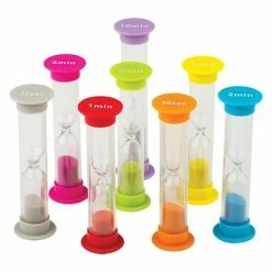 Cheap 👍 Timers, Pointers & Stopwatches Teacher Created Resources Small Sand Timers Combo 8-Pack, Ages 5-14 (TCR20697) 🔔