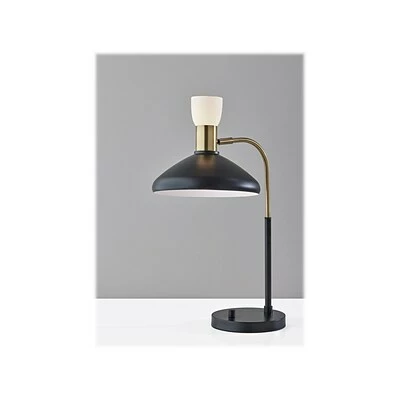 Budget 😍 Desk Lamps Adesso Patrick Incandescent Desk Lamp, 21", Black/Antique Brass (3758-01) 🎁 4 Budget 😍 Desk Lamps Adesso Patrick Incandescent Desk Lamp, 21", Black/Antique Brass (3758-01) 🎁 - Image 3