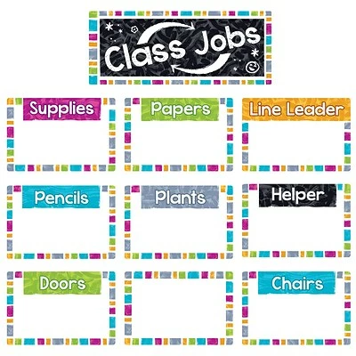 Best reviews of ✨ Decorative Accents & Board Sets Trend Enterprises® Color Harmony WipeOff® Class Jobs Mini Bulletin Board Set, 17/Set (T-8780) 🤩 3 Best reviews of ✨ Decorative Accents & Board Sets Trend Enterprises® Color Harmony WipeOff® Class Jobs Mini Bulletin Board Set, 17/Set (T-8780) 🤩