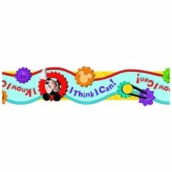 Best deal 😉 Bulletin Board Borders And Trimmers Eureka® I Think I Can Extra Wide Cut Deco Trim, Mickey Mouse Clubhouse, PreK - 12th Grade (EU-845209) 🧨
