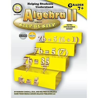 Deals 🎉 Assorted Publishers Carson-Dellosa Math Resources & Activiites Helping Students Understand Algebra II 🔔 3 Deals 🎉 Assorted Publishers Carson-Dellosa Math Resources & Activiites Helping Students Understand Algebra II 🔔