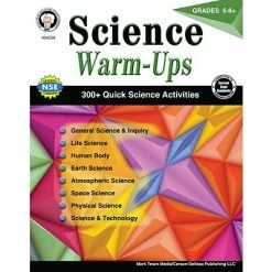 Top 10 🌟 Assorted Publishers Science Games & Activities Science Warm-Ups, Grades 5 - 8 Paperback (404259) ❤️