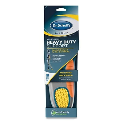 Budget 🎁 Footwear & Covers Dr. Scholl's Pain Relief Orthotic Heavy Duty Support Insoles, Men Sizes 8-14, Pair (DSC59048) 🤩 2 Budget 🎁 Footwear & Covers Dr. Scholl's Pain Relief Orthotic Heavy Duty Support Insoles, Men Sizes 8-14, Pair (DSC59048) 🤩
