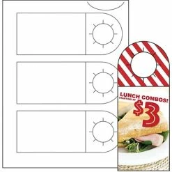 Coupon 👍 Patriotic Party Supplies Blanks USA Wine Bottle Hanger, 3" X 7.5" 14 Pt, 3 Up 🔥