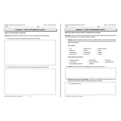 Flash Sale 👏 Assorted Publishers Math Books Reading Comprehension Practice, Grades 7 - 8 Paperback (404257) 😉 4 Flash Sale 👏 Assorted Publishers Math Books Reading Comprehension Practice, Grades 7 - 8 Paperback (404257) 😉 - Image 2