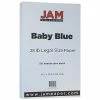 Best reviews of 🎉 JAM Paper Matte Colored Paper, 28 Lbs., 8.5" X 14", Baby Blue, 50 Sheets/Pack (76329463) 🧨