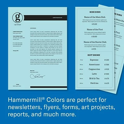 Buy 🥰 Colored Paper 🔨 Hammermill Colors Multipurpose Paper, 20 Lbs., 8.5" X 14", Blue, 500/Ream (103317) 😀 10 Buy 🥰 Colored Paper 🔨 Hammermill Colors Multipurpose Paper, 20 Lbs., 8.5" X 14", Blue, 500/Ream (103317) 😀 - Image 8