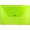 Flash Sale 👍 File Pockets & Jackets JAM Paper® Plastic Envelopes With Snap Closure, Legal Booklet, 9.75 X 14.5, Lime Green, 12/Pack (219S0LI) 👏 -legal paper Store unnamed file 631