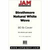 Wholesale ⌛ Jam® Cardstock Paper JAM Paper® Strathmore Legal Cardstock, 8.5 X 14, 80lb Natural White Wove, 50/pack (17428899) 😀