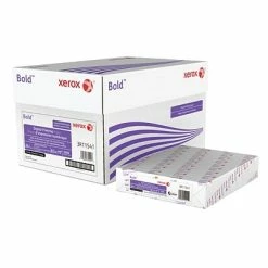 Outlet 🧨 Color Printing Paper Xerox® Bold Digital™ Printing Paper, 24 Lb. Text, 98 Bright, 3 Punch, 8.5" X 11", 5000/Carton (3R11541) 🔔