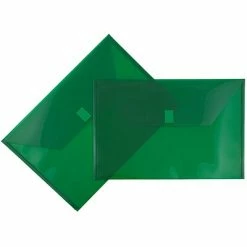 Discount 🥰 File Pockets & Jackets JAM Paper® Plastic Envelopes With Hook & Loop Closure, Legal Booklet, 9.75 X 14.5, Green, 12/Pack (235827783) 🔥 -legal paper Store unnamed file 637