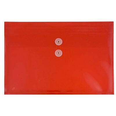 Outlet 😍 File Pockets & Jackets JAM Paper® Plastic Envelopes With Button And String Tie Closure, Legal Booklet, 9.75 X 14.5, Red Poly, 12/pack (219B1RE) 💯 3 Outlet 😍 File Pockets & Jackets JAM Paper® Plastic Envelopes With Button And String Tie Closure, Legal Booklet, 9.75 X 14.5, Red Poly, 12/pack (219B1RE) 💯