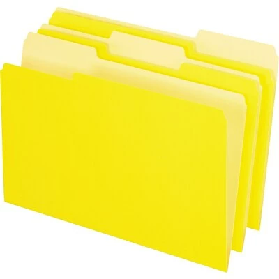 New 🌟 Pendaflex Two-Tone File Folders, 1/3 Cut Top Tab, Legal, Yellow, Light Yellow, 100/Box 👏 4 New 🌟 Pendaflex Two-Tone File Folders, 1/3 Cut Top Tab, Legal, Yellow, Light Yellow, 100/Box 👏 - Image 2