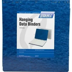 Outlet 🤩 Binders Quill Brand® Data Binder, 14-7/8" X 11", Dark Blue, 5 Pack (A7052175) 🔥