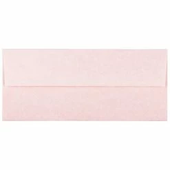 Flash Sale 🌟 Envelopes JAM Paper Open End #10 Business Envelope, 4 1/8" X 9 1/2", Pink, 50/Pack (V01728I) 🔔