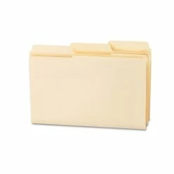 Cheap 🤩 File Folders Smead SuperTab Reinforced File Folder, 3 Tab, Legal Size, Manila, 100/Box (15395) 🛒