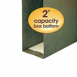 Outlet 😀 Smead 100% Recycled Hanging File Folders, 2" Expansion, Legal Size, Standard Green, 25/Box (65095) ❤️ -legal paper Store unnamed file 6519