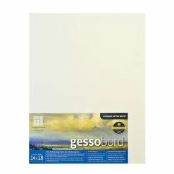 Discount 🛒 Canvas & Art Boards Ampersand Gessobord 14 In. X 18 In. 1/8 In. Each [Pack Of 2] ❤️