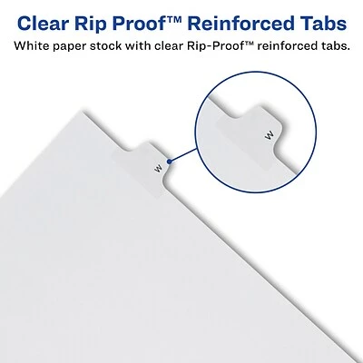 Promo 🎉 Binder Accessories Avery® Individual Legal Dividers, Allstate® Style 82176, Letter Size, Tab N ⭐ 4 Promo 🎉 Binder Accessories Avery® Individual Legal Dividers, Allstate® Style 82176, Letter Size, Tab N ⭐ - Image 2