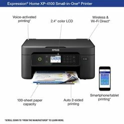 Best Sale 😀 Printers Epson Expression Home XP-4100 Wireless Color Inkjet All-In-One Printer 😉 -legal paper Store unnamed file 6560