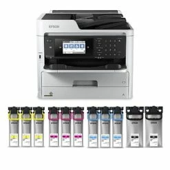 Buy 🛒 Printers Epson WorkForce Pro WF-C5790 Wireless Color Inkjet All-in-One Printer (C11CG02201-LB) 🧨