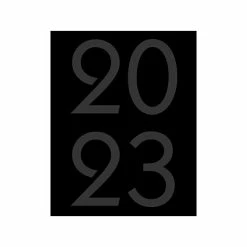 Best Sale 🎁 Planners & Personal Organizers 2023 Willow Creek Basic Black 7.5" X 9.5" Monthly Planner (31407) 🤩