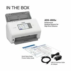 Discount ⭐ Scanners Brother ADS-4900W Duplex Document Scanner, White/Black ❤️ -legal paper Store unnamed file 6736