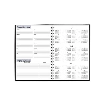 New 😉 Monthly Planners 2022 AT-A-GLANCE DayMinder 8" X 12" Monthly Planner, Black (SK2-00-22) 👍 5 New 😉 Monthly Planners 2022 AT-A-GLANCE DayMinder 8" X 12" Monthly Planner, Black (SK2-00-22) 👍 - Image 4