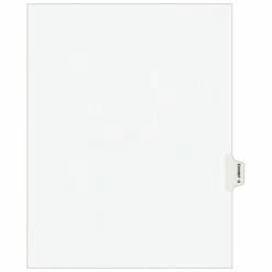 Brand new 💯 Binder Accessories Avery Style Exhibit Q Divider, 26-Tab, White, 25/Pack (01387) 👍