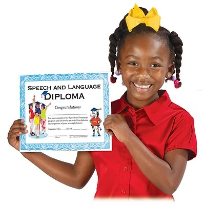 Wholesale 👏 Special Education Super Duper Publications Speech And Language Diplomas, Revised Version, 25 Pack (NPD555B) 👏 2 Wholesale 👏 Special Education Super Duper Publications Speech And Language Diplomas, Revised Version, 25 Pack (NPD555B) 👏