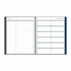 Buy ❤️ Planners & Personal Organizers 2023 Blue Sky Passages 8.5" X 11.14" Weekly & Monthly Appointment Book, Charcoal Gray (100009-23) 🔔 -legal paper Store unnamed file 693
