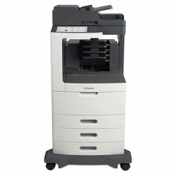 Cheap 🎉 Printers Lexmark MX812 24T7438 USB & Wireless Black & White Laser All-In-One Printer 👏