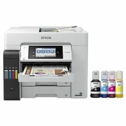 Flash Sale ✔️ Printers Epson EcoTank® Pro ET-5800 Wireless All-in-One Cartridge-Free SuperTank Office Printer, Prints Up To 8.5" X 14" 🎁