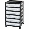 Outlet 💯 Rolling Carts IRIS® 6 Drawer Standalone Storage, Black, 2 Pack (150816) ⭐ -legal paper Store unnamed file 7028