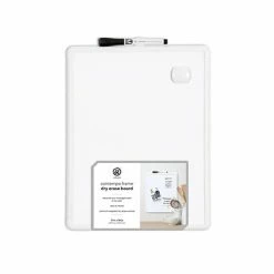 Outlet 🛒 Dry Erase Whiteboards U Brands Contempo Frame Dry-Erase Whiteboard, 14" X 11" (252U00-04) 👏 -legal paper Store unnamed file 7035
